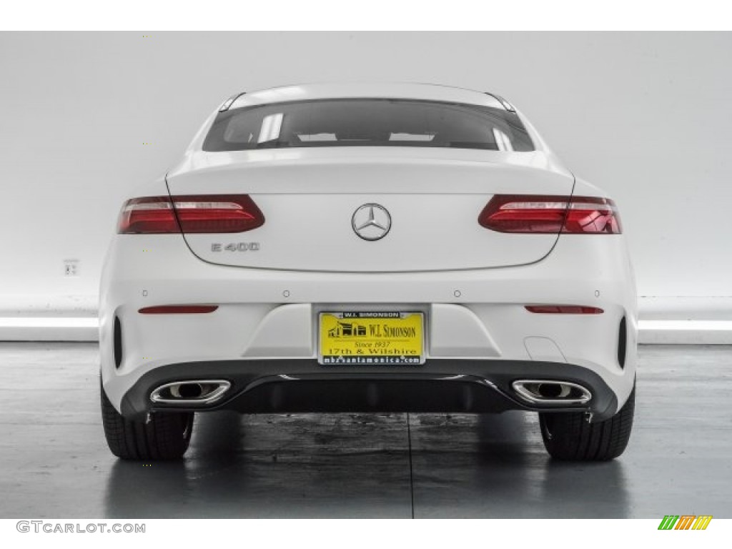 2018 E 400 Coupe - designo Cashmere White Magno (Matte) / Edition 1/Deep White and Black Two Tone photo #4
