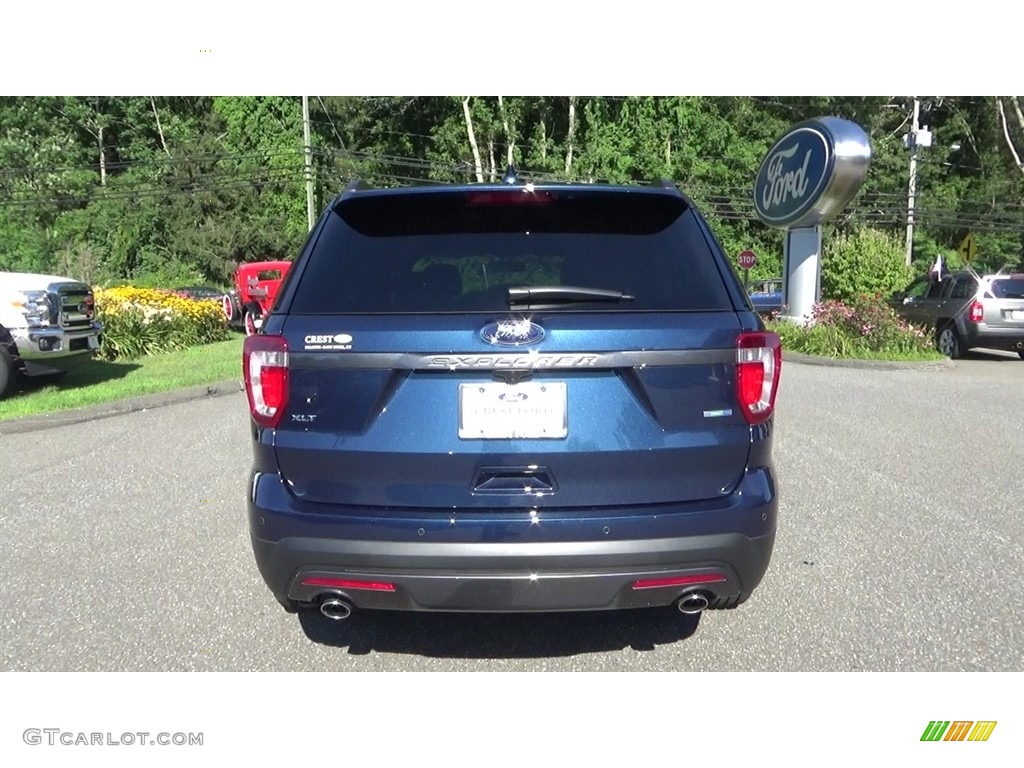 2017 Explorer XLT 4WD - Blue Jeans / Ebony Black photo #6