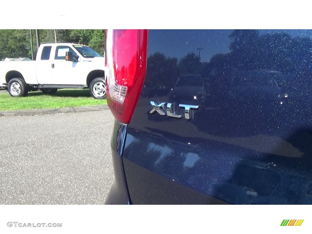 2017 Explorer XLT 4WD - Blue Jeans / Ebony Black photo #9