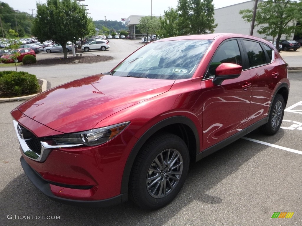 Soul Red Metallic 2017 Mazda CX-5 Touring AWD Exterior Photo #121883398