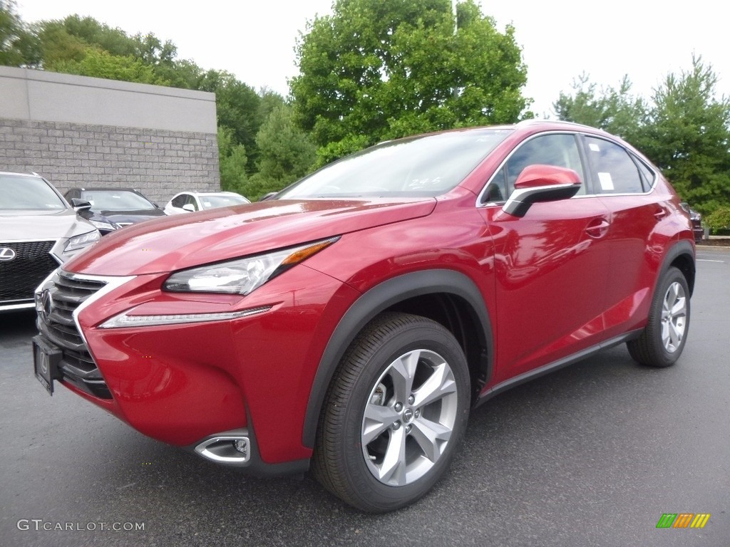 Matador Red Mica 2017 Lexus NX 200t AWD Exterior Photo #121883758
