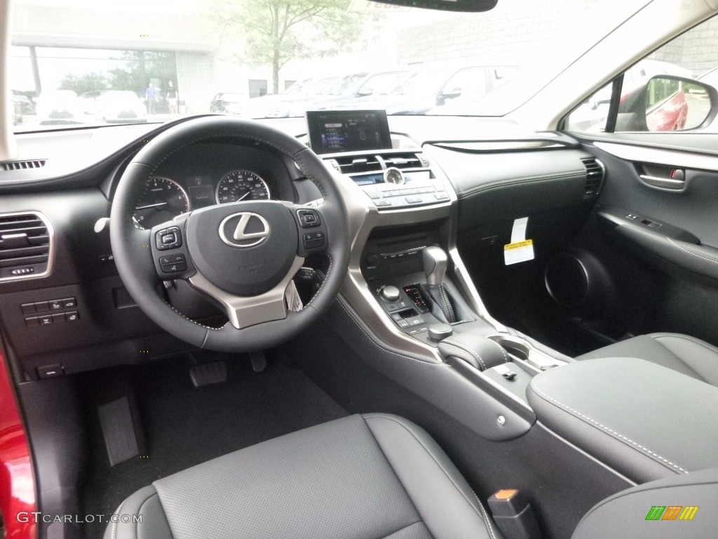 Black Interior 2017 Lexus NX 200t AWD Photo #121883899