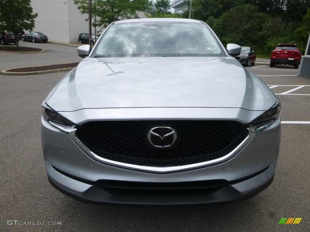 2017 CX-5 Grand Touring AWD - Sonic Silver Metallic / Black photo #4