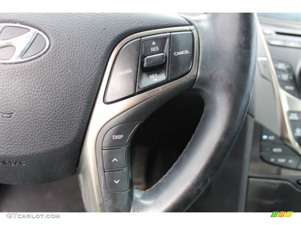 2013 Azera  - Black Onyx Pearl / Graphite Black photo #25