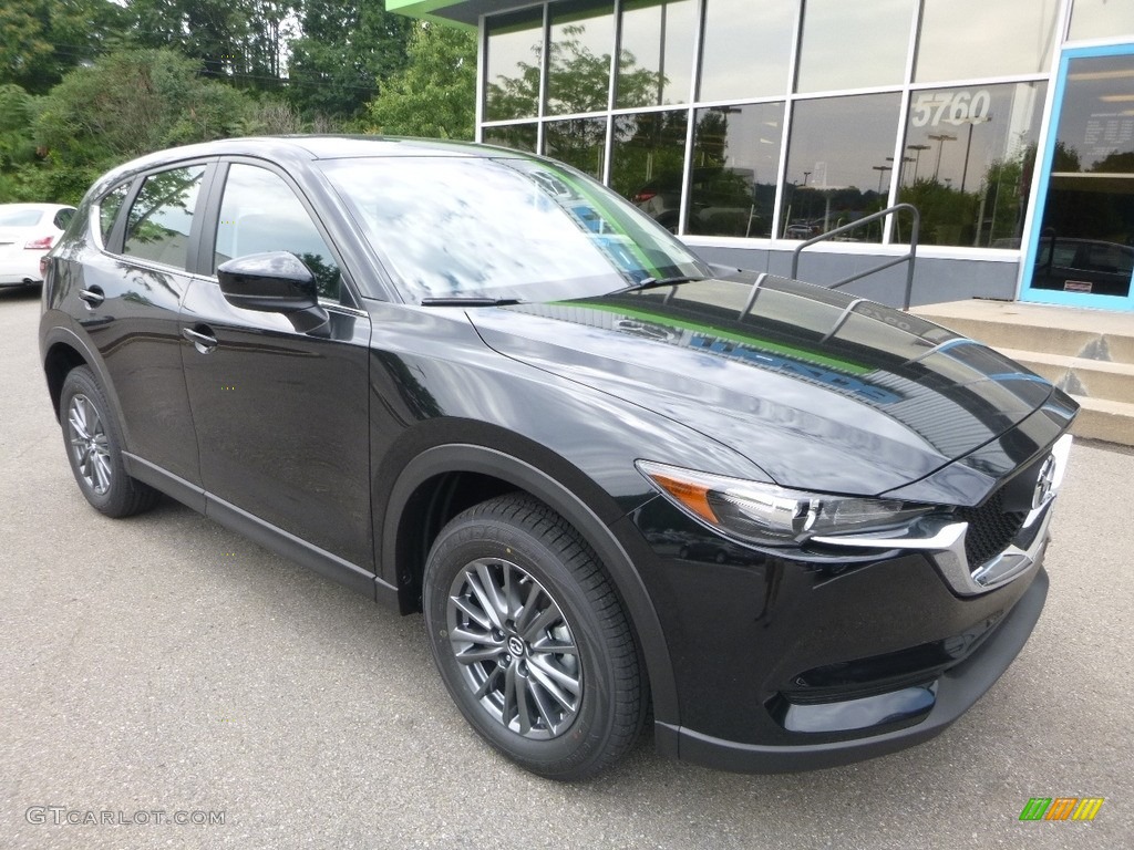 Jet Black Mica 2017 Mazda CX-5 Sport AWD Exterior Photo #121885525