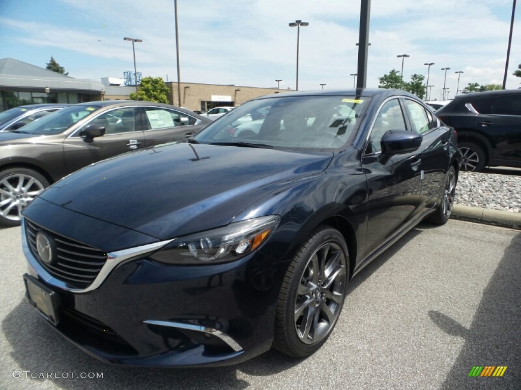 Deep Crystal Blue Mica 2017 Mazda Mazda6 Grand Touring Exterior Photo #121886776