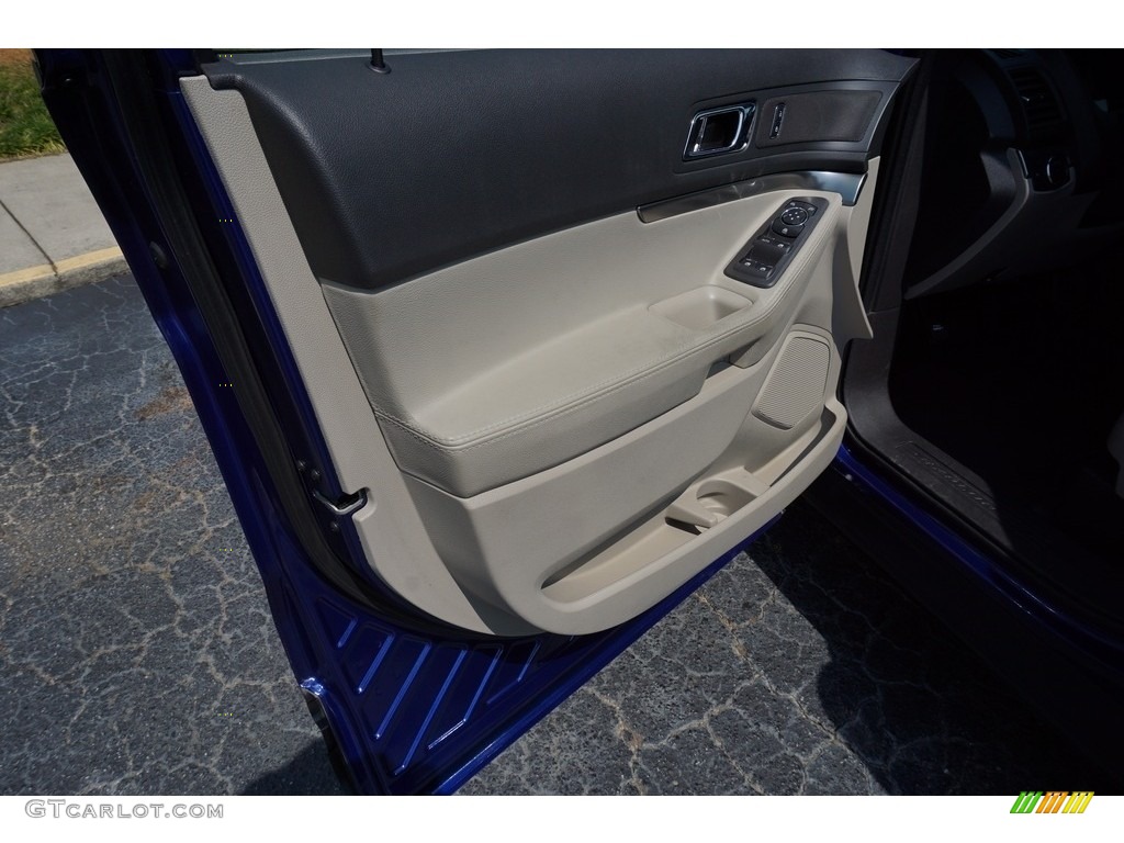 2015 Explorer FWD - Deep Impact Blue / Medium Light Stone photo #10