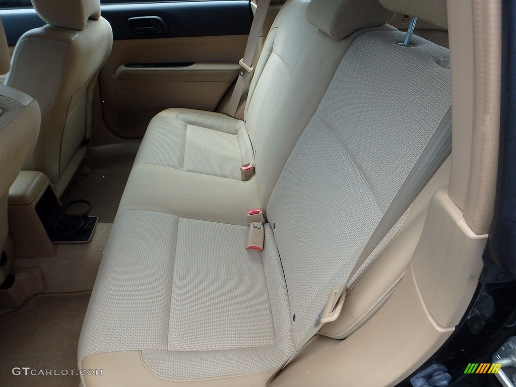 2003 Forester 2.5 X - Woodland Green Pearl / Beige photo #9