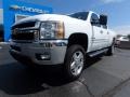 2014 Summit White Chevrolet Silverado 2500HD LT Crew Cab 4x4  photo #2