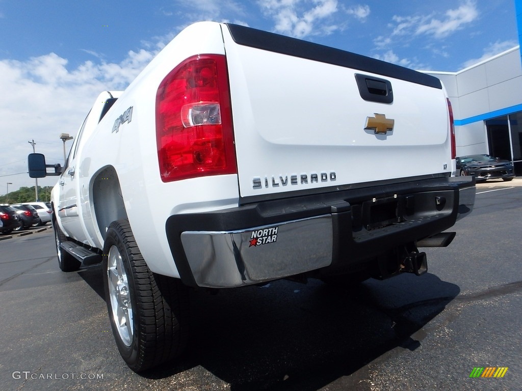 2014 Silverado 2500HD LT Crew Cab 4x4 - Summit White / Ebony photo #5