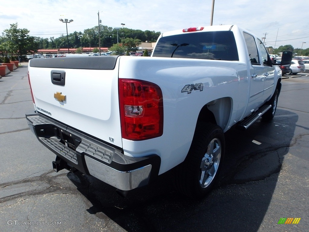 2014 Silverado 2500HD LT Crew Cab 4x4 - Summit White / Ebony photo #7