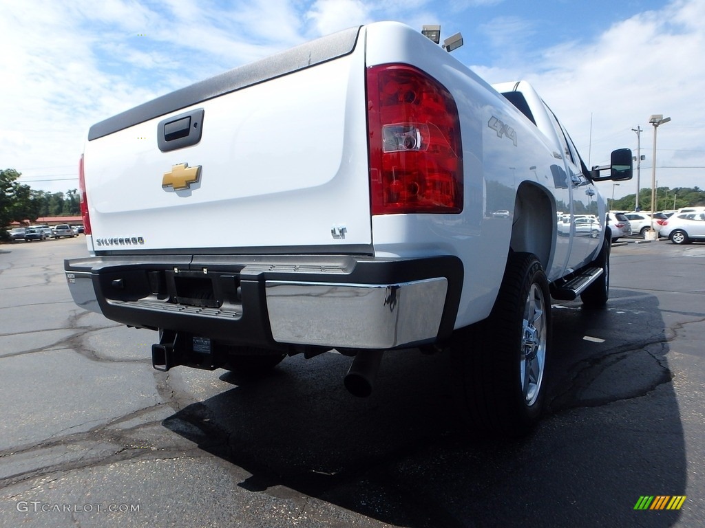 2014 Silverado 2500HD LT Crew Cab 4x4 - Summit White / Ebony photo #8