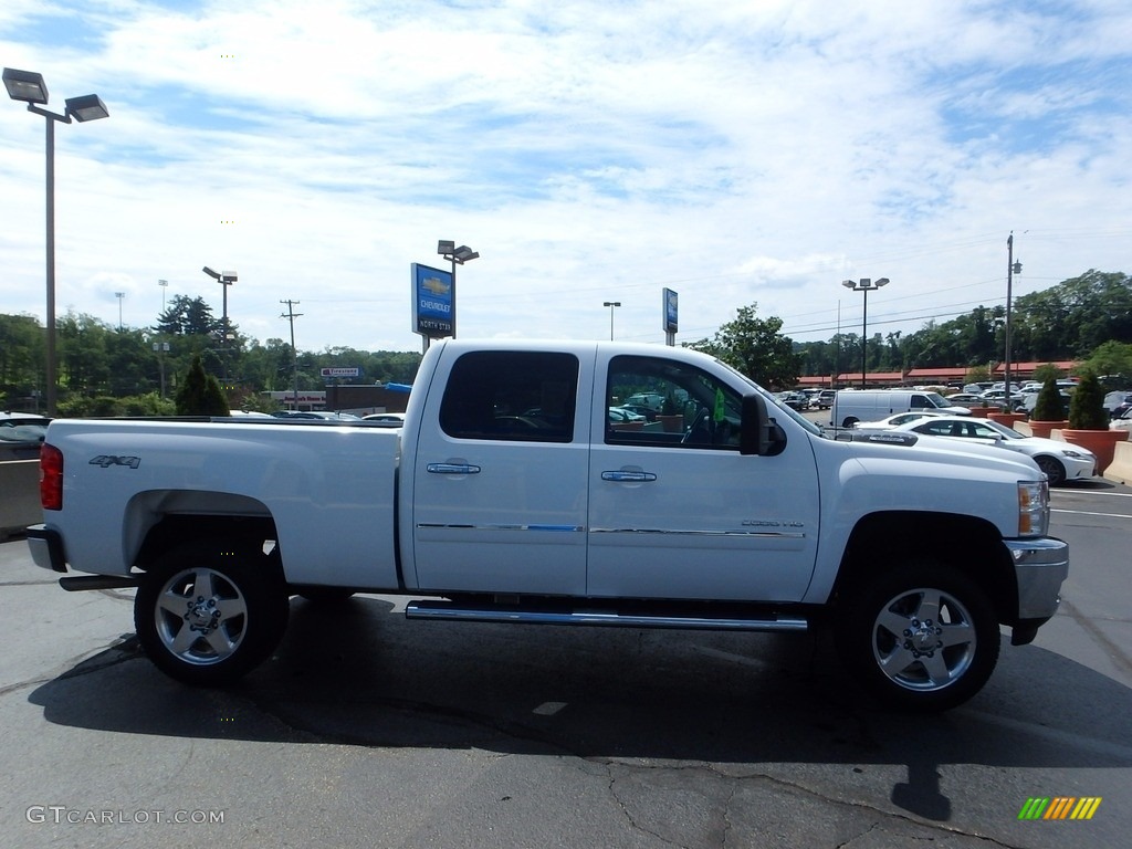 2014 Silverado 2500HD LT Crew Cab 4x4 - Summit White / Ebony photo #9