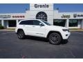 2017 Bright White Jeep Grand Cherokee Limited  photo #1