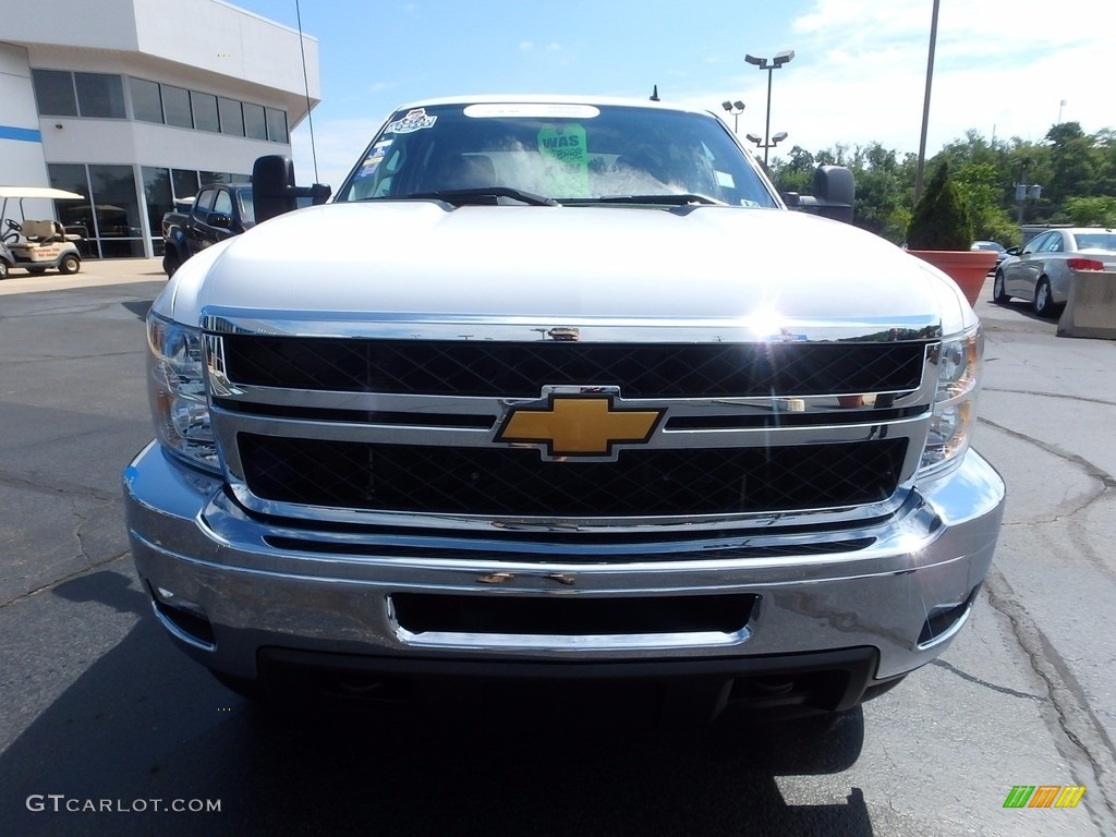 2014 Silverado 2500HD LT Crew Cab 4x4 - Summit White / Ebony photo #12