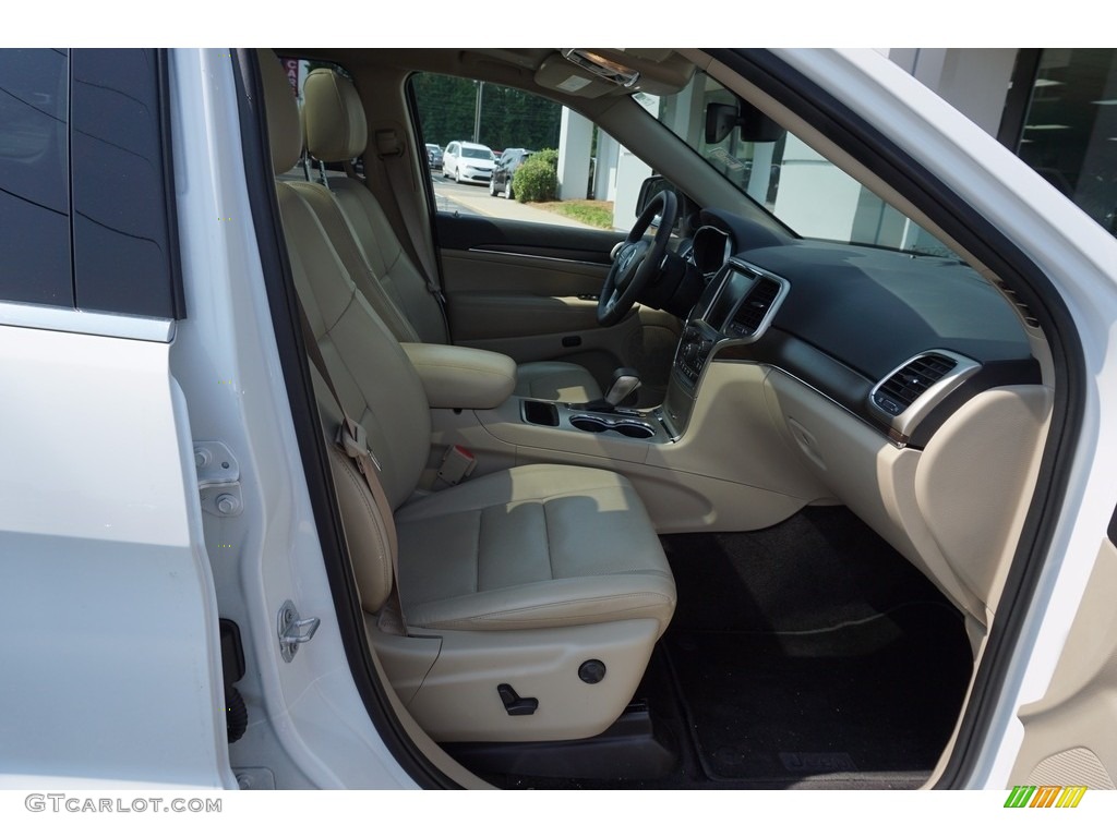 2017 Grand Cherokee Limited - Bright White / Black/Light Frost Beige photo #19