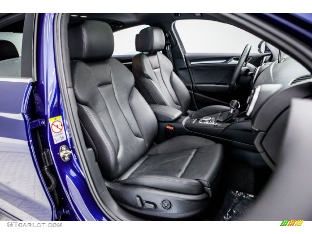 2015 A3 1.8 Premium Plus - Scuba Blue Metallic / Black photo #6