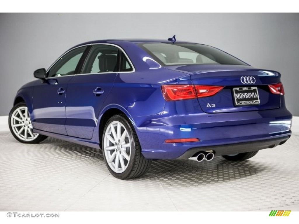 2015 A3 1.8 Premium Plus - Scuba Blue Metallic / Black photo #10