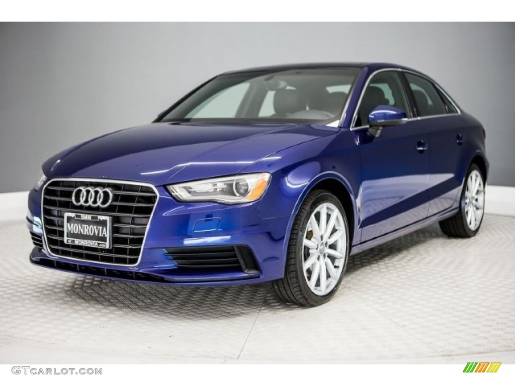 2015 A3 1.8 Premium Plus - Scuba Blue Metallic / Black photo #14
