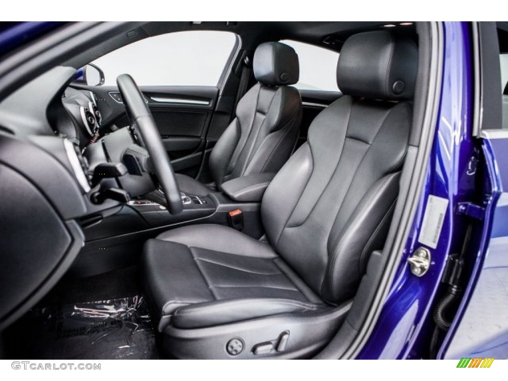 2015 A3 1.8 Premium Plus - Scuba Blue Metallic / Black photo #16