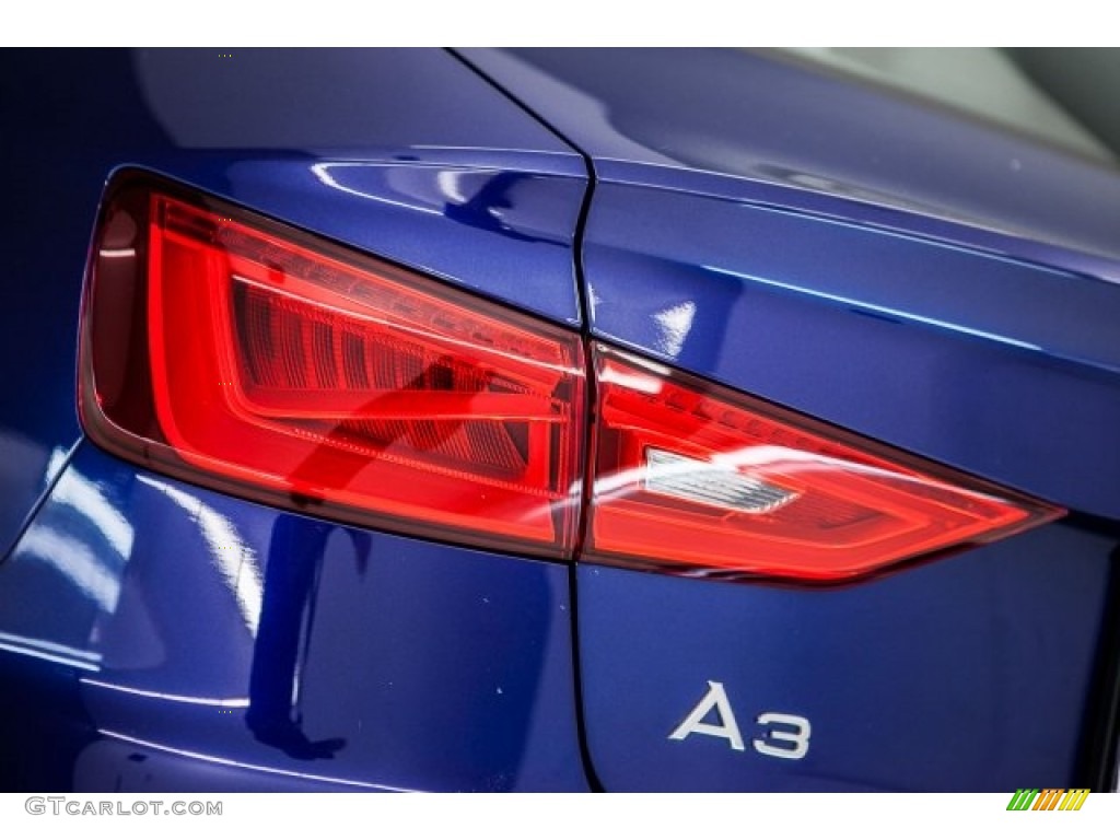 2015 A3 1.8 Premium Plus - Scuba Blue Metallic / Black photo #24