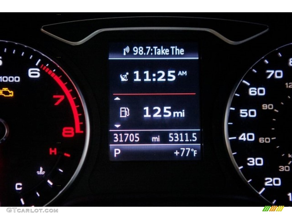 2015 A3 1.8 Premium Plus - Scuba Blue Metallic / Black photo #31