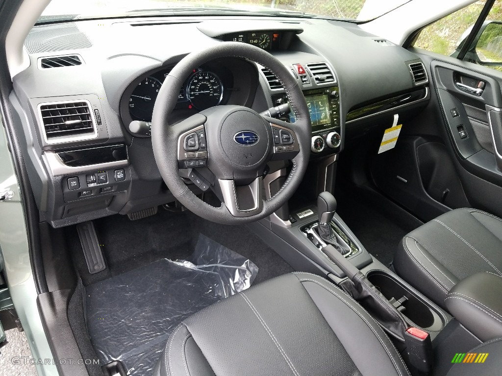 Black Interior 2018 Subaru Forester 2.5i Touring Photo #121891708