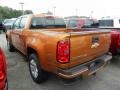2017 Burning Hot Metallic Chevrolet Colorado LT Crew Cab 4x4  photo #6