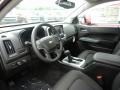 2017 Burning Hot Metallic Chevrolet Colorado LT Crew Cab 4x4  photo #7