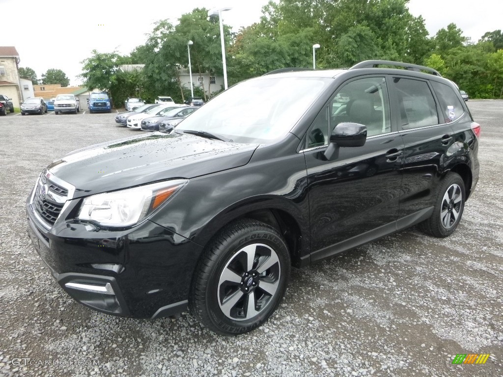Crystal Black Silica 2018 Subaru Forester 2.5i Limited Exterior Photo #121892584