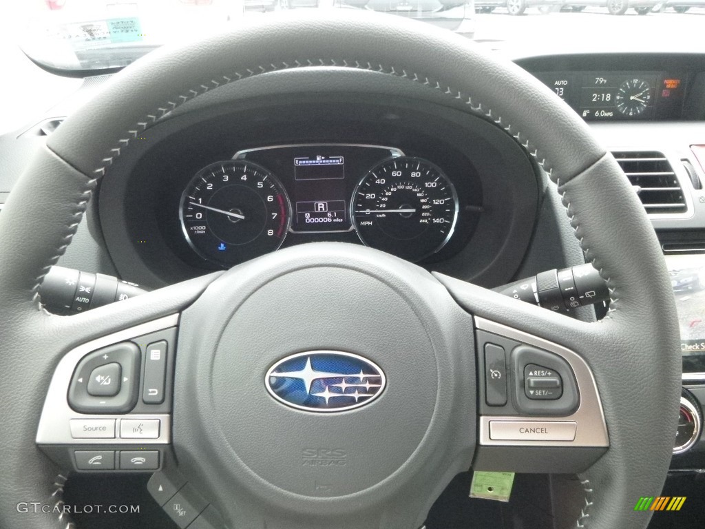2018 Subaru Forester 2.5i Limited Black Steering Wheel Photo #121892881