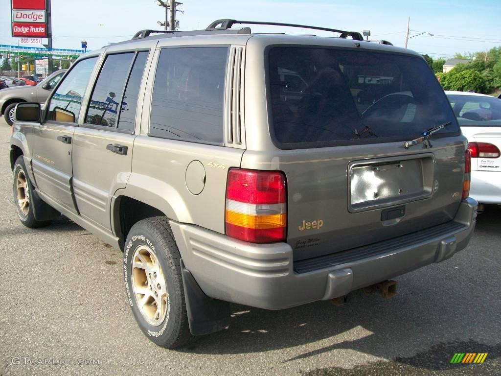 1996 Grand Cherokee Limited 4x4 - Charcoal Gold Satin / Agate photo #3