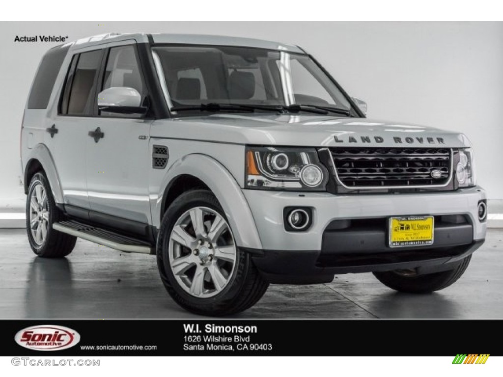 2016 LR4 HSE - Indus Silver Metallic / Ebony/Ebony photo #1