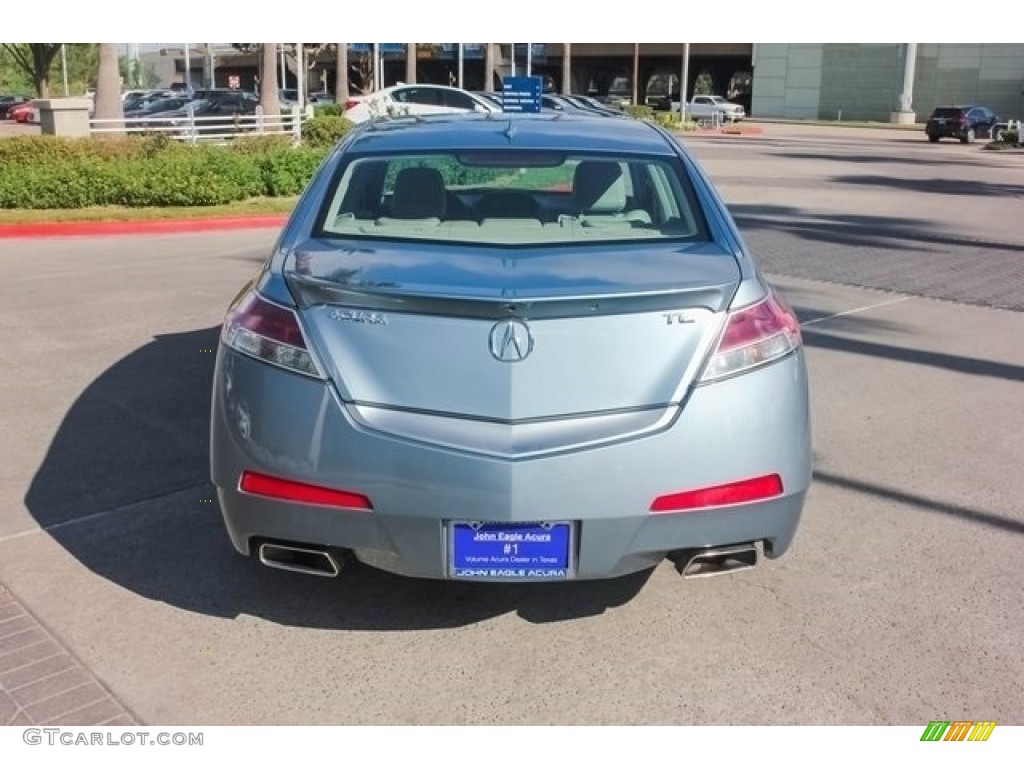 2009 TL 3.5 - Borealis Blue Pearl / Taupe photo #6