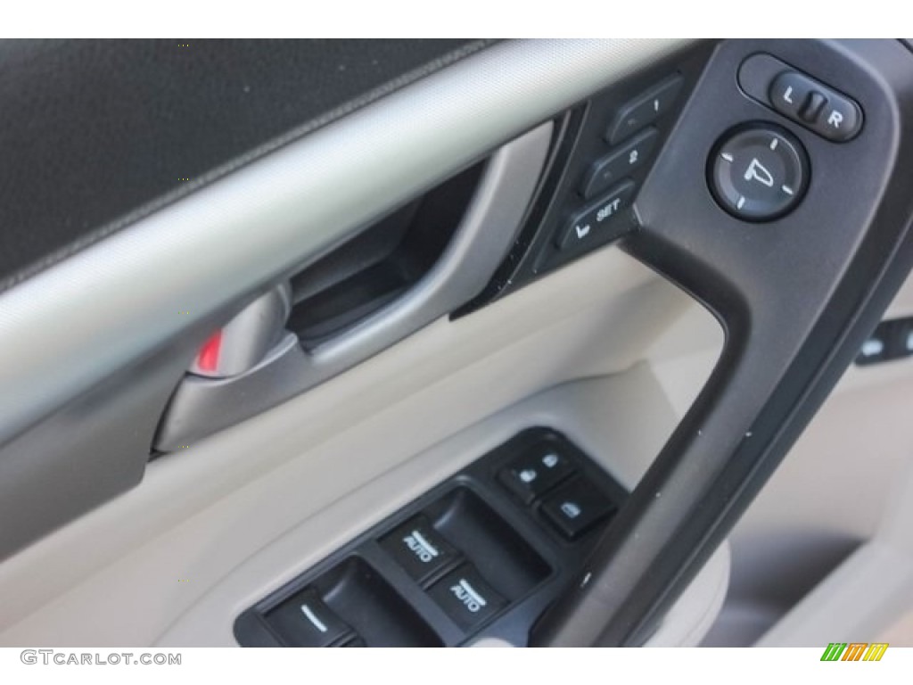 2009 TL 3.5 - Borealis Blue Pearl / Taupe photo #16