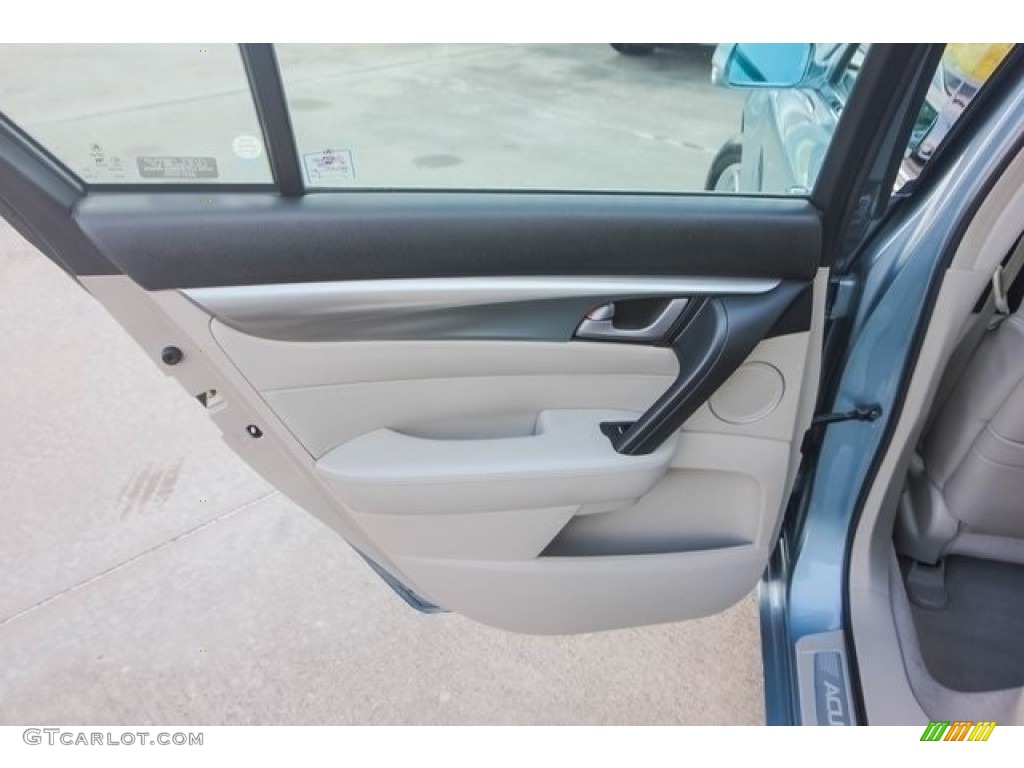 2009 TL 3.5 - Borealis Blue Pearl / Taupe photo #22