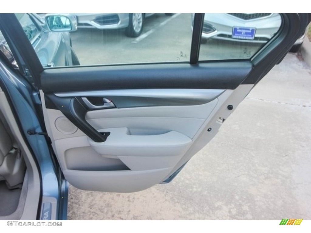 2009 TL 3.5 - Borealis Blue Pearl / Taupe photo #25