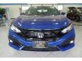 2017 Aegean Blue Metallic Honda Civic EX Hatchback  photo #3