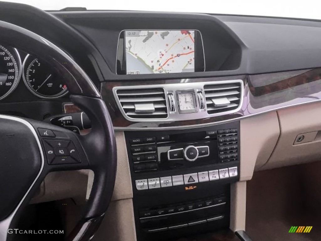 2014 E 350 Sedan - Diamond White Metallic / Silk Beige/Espresso Brown photo #5