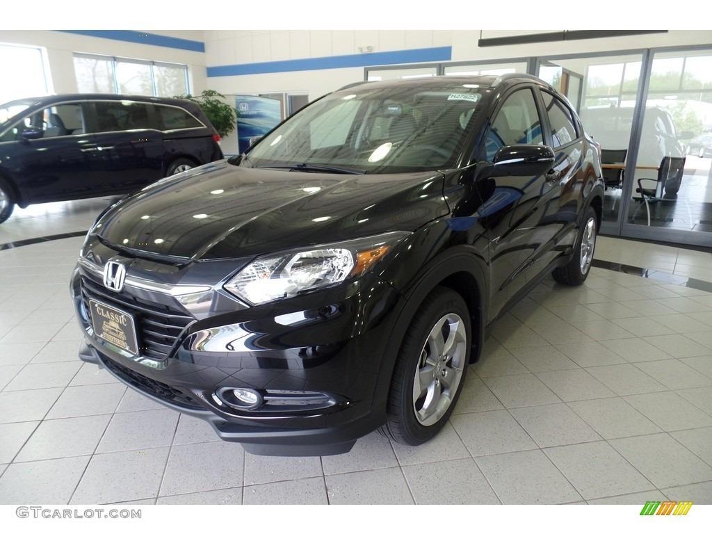 Crystal Black Pearl Honda HR-V