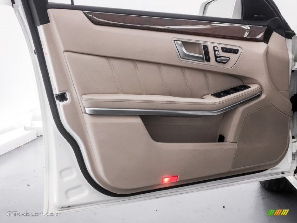 2014 E 350 Sedan - Diamond White Metallic / Silk Beige/Espresso Brown photo #23