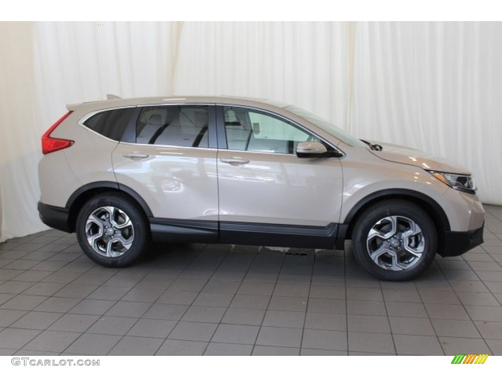 2017 CR-V EX-L - Sandstorm Metallic / Ivory photo #4