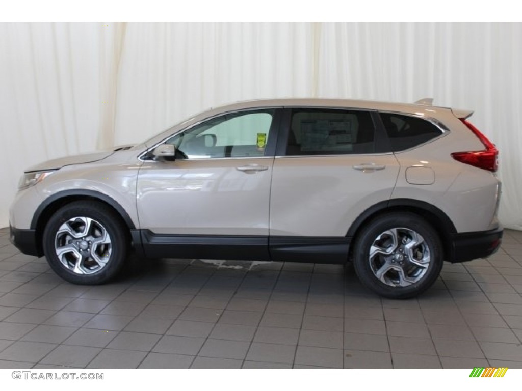2017 CR-V EX-L - Sandstorm Metallic / Ivory photo #5
