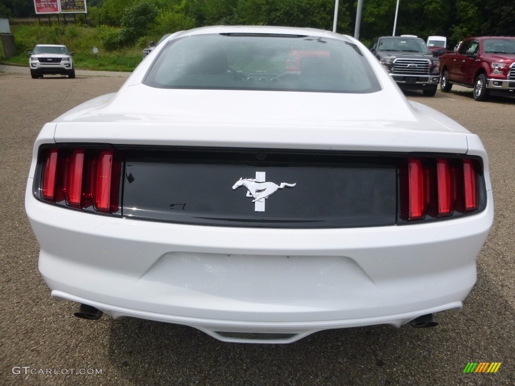 2017 Mustang V6 Coupe - Oxford White / Ebony photo #3