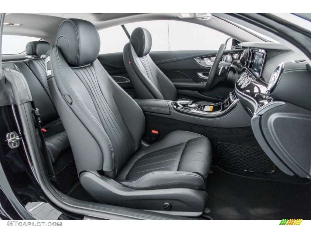 Black Interior 2018 Mercedes-Benz E 400 Coupe Photo #121900657