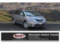 2017 Silver Sky Metallic Toyota Sienna XLE AWD  photo #1