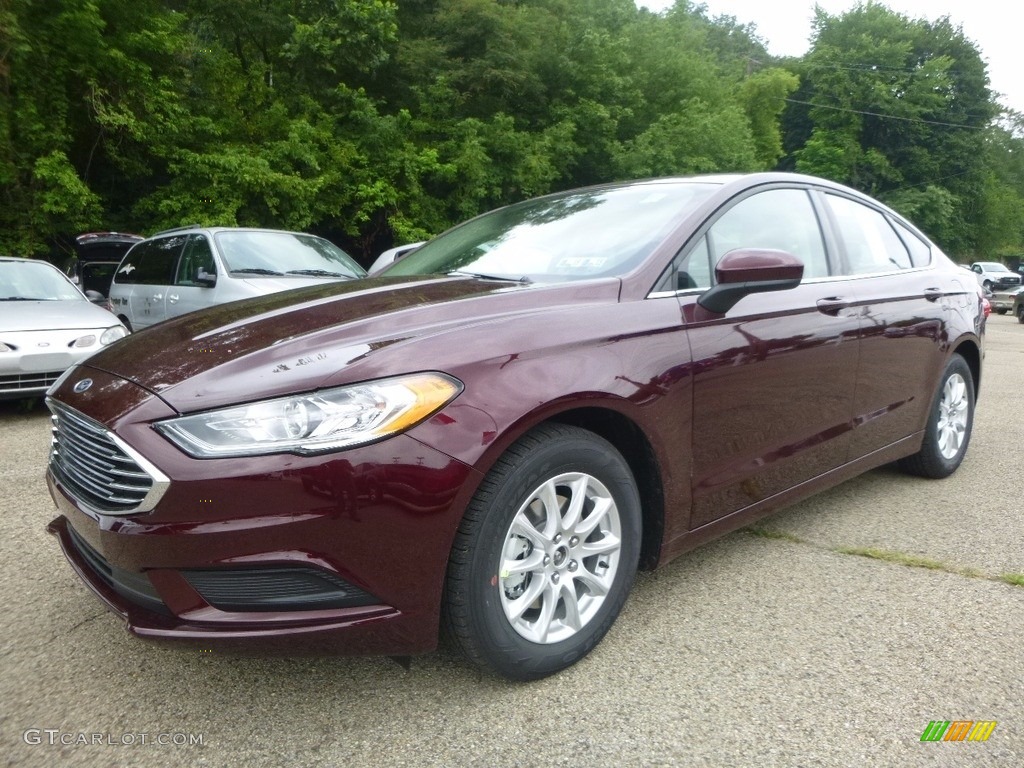 2017 Fusion S - Burgundy Velvet / Medium Light Stone photo #6