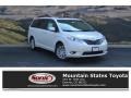 Blizzard White Pearl - Sienna XLE AWD Photo No. 1