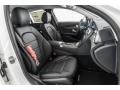 Black 2017 Mercedes-Benz C 350e Plug-in Hybrid Sedan Interior Color