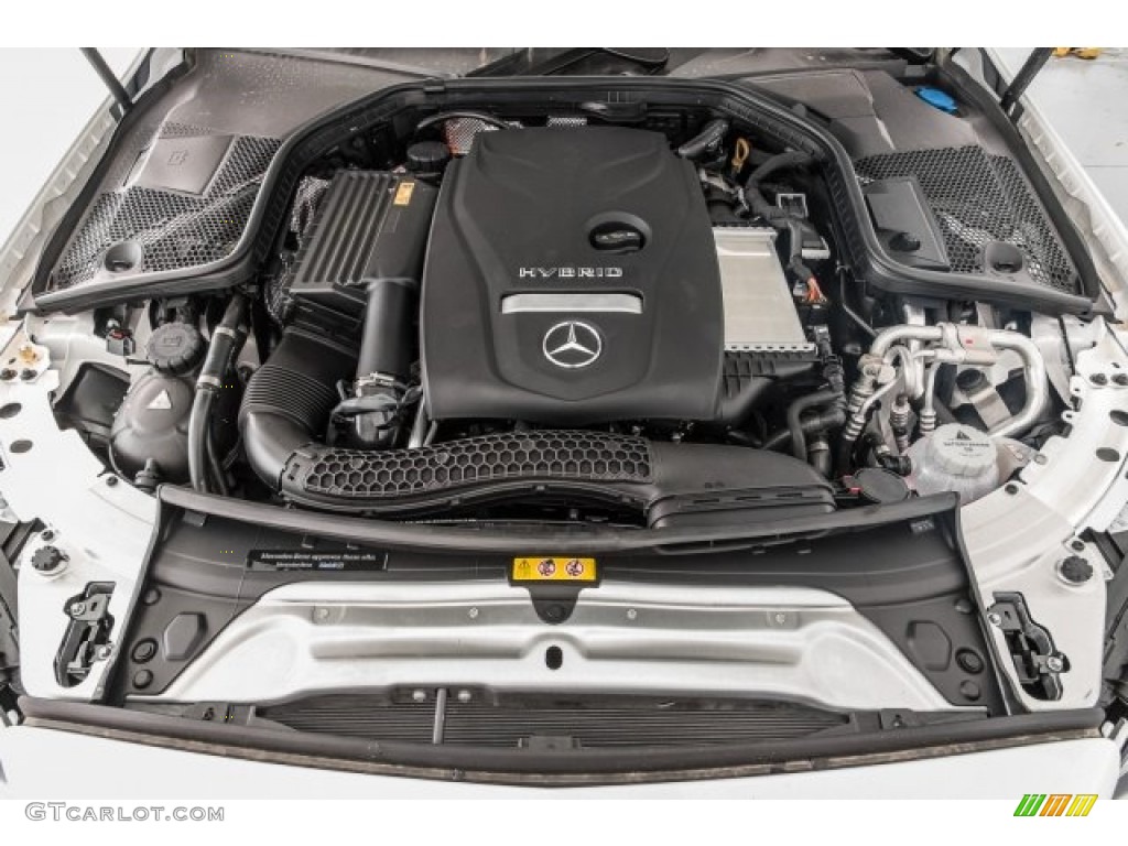 2017 Mercedes-Benz C 350e Plug-in Hybrid Sedan 2.0 Liter e DI Turbocharged DOHC 16-Valve VVT 4 Cylinder Gasoline/Electric Hybrid Engine Photo #121902139